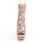 Blondie-R-1008 - Rose Gold Sequins Chrome