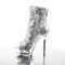 Blondie-R-1008 - Silver Sequins/Silver Chrome