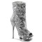 Blondie-R-1008 - Silver Sequins/Silver Chrome