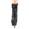 Blondie-R-1009 - Black Sequins  