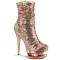 Blondie-R-1009 - Rose Gold Sequins Chrome