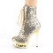 Blondie-R-1020 - Gold Sequins Chrome  