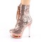 Blondie-R-1020 - Rose Gold Sequins Chrome