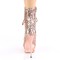Blondie-R-1020 - Rose Gold Sequins Chrome