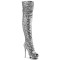 Blondie-R-3011 - Silver Sequins/Silver Chrome
