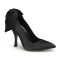 Pinup Couture  Bombshell-03 - Black Satin