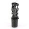 Bondgirl-758 - Black Faux Leather Matte  
