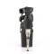 Bondgirl-758 - Black Faux Leather Matte  