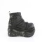 Boxer-60 - Black Vegan Leather