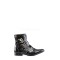 Demonia Brogue-06 - Black Nappa Pu