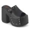 Camel-109 - Black Vegan Leather