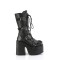 Camel-115 - Black Vegan Leather