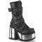 Camel-120 - Black Vegan Leather