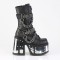 Camel-120 - Black Vegan Leather