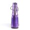 Camel-203 - Purple Hologram Vegan Leather  