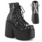 Camel-208 - Black Vegan Leather