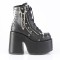 Camel-208 - Black Vegan Leather