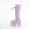 Camel-311 - Lavender Vegan Leather