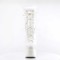 Demonia Camel-311 - White Vegan Leather Fur SPECIAL - Size 9