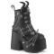 Camel-64 - Black Vegan Leather