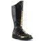 Captain-115 - Black Rub off Pu w Gold Tone  