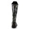 Captain-115 - Black Rub off Pu w Gold Tone  