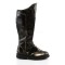 Captain-115 - Black Rub off Pu w Gold Tone  