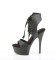 Captiva-600-14 - Black Faux Leather Matte