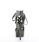 Captiva-600-14 - Black Faux Leather Matte