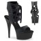 Captiva-600-14 - Black Faux Leather Matte