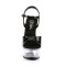 Captiva-609 - Black Patent/Clear