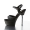 CAPTIVA-609 - Black Pu Black Matte