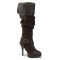 Funtasma Carribean-216 - Brown Distressed Pu-Microfiber