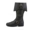 Funtasma Carribean-299 - Black Distressed Pu