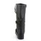 Funtasma Carribean-299 - Black Distressed Pu