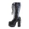 Charade-206 -  Black Vegan Leather   