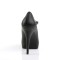 CHLOE-02 - Black Faux Leather
