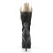 CHLOE-115 - Black Faux Leather