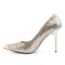 CLASSIQUE-20 - Gold Glittery Lame Fabric