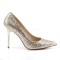 CLASSIQUE-20 - Gold Glittery Lame Fabric