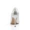 CLASSIQUE-20 - Silver Glittery Lame Fabric