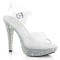 Cocktail-508DM - Clear Silver Multi