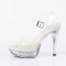 Cocktail-508RSI - Clear Silver AB Rhinestones