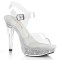 Cocktail-508RSI - Clear Silver AB Rhinestones