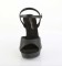 Cocktail-509 - Black Faux Leather Matte