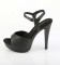 Cocktail-509 - Black Faux Leather Matte