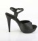 Cocktail-509 - Black Faux Leather Matte