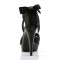 Fabulicious COCKTAIL-568 - Black Satin Black