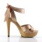 Fabulicious COCKTAIL-568 - Champagne Satin Champagne