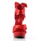 Fabulicious COCKTAIL-568 - Red Satin Red